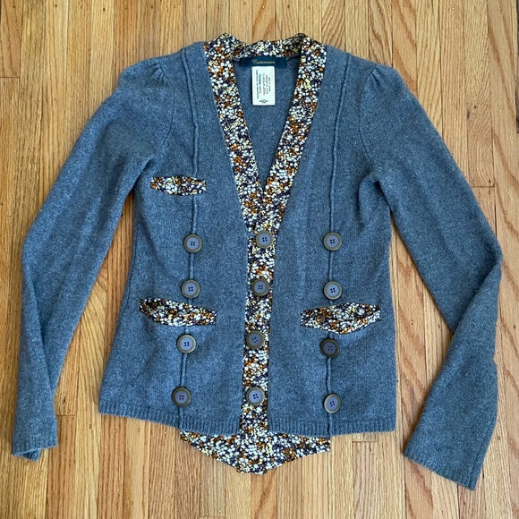 Cartonnier for Anthropologie sweater XS gray - Picture 6 of 8